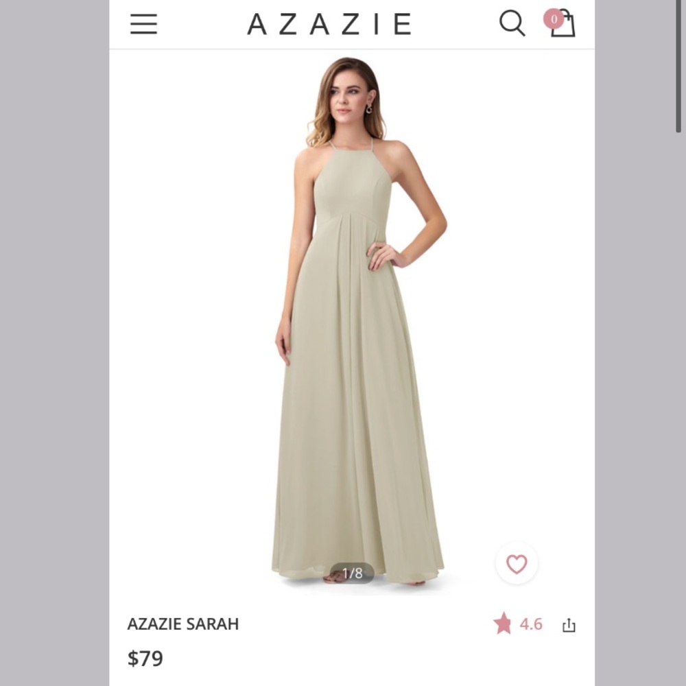 Azazie Sarah (still has tags!) - size 4